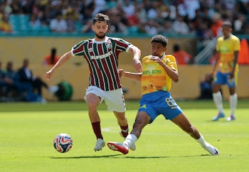 Después de consolidarse en Stellenbosch, Jayden Adams dio el salto a Mamelodi Sundowns, el club más poderoso de Sudáfrica (REUTERS/Sam Navarro)