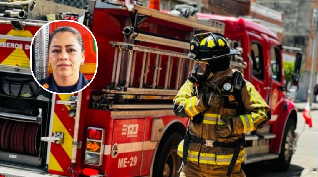Lina María Marín cuenta con una especialización en salud ocupacional de la Universidad Libre- crédito Cuerpo de Bomberos de Bogotá