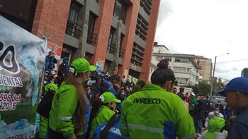 Recicladores completan 24 horas de