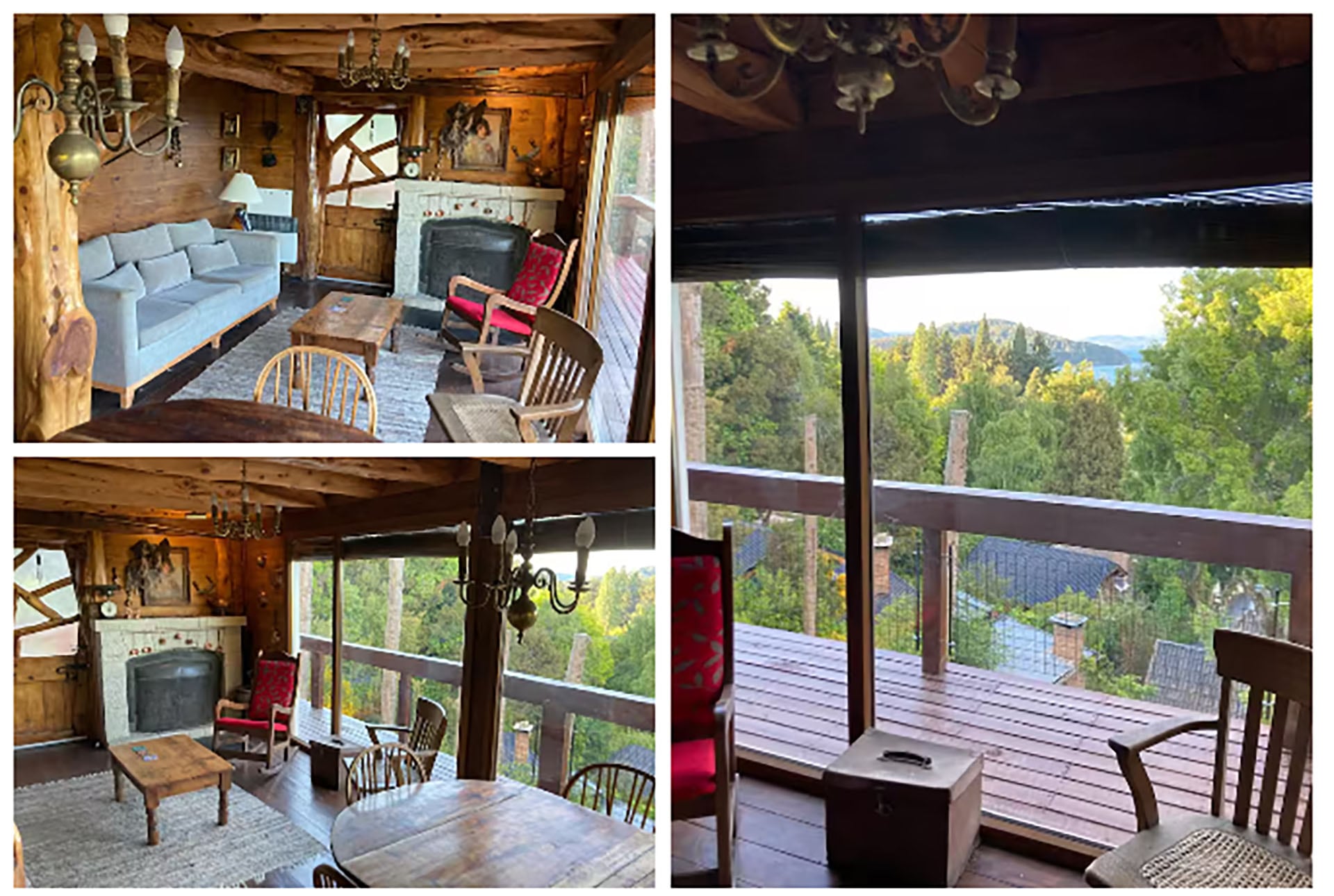 La cabaña tiene capacidad para 8 personas