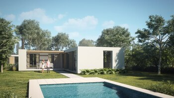 Así será el jardín de