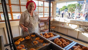 Aída Esther Cabrera tiene 85