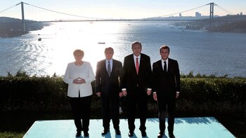 Angela Merkel, Vladimir Putin, Recep