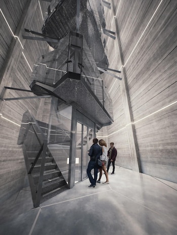 El render de la obra