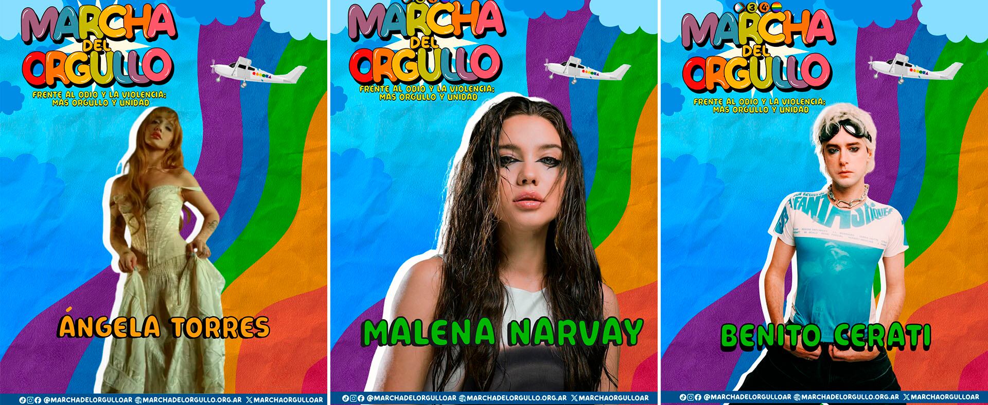 Torres, Narvay y Cerati se presentan en Plaza de Mayo entre las 13 y las 16