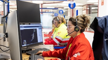 Varias personas heridas tras precipitarse una guagua en la GM-2, en San Sebastián de La Gomera
