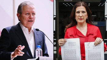 Kenia López Rabadán, quien forma parte del equipo de campaña de Xóchitl Gálvez, anunció que se buscará iniciar el proceso en contra de Arturo Zaldívar
