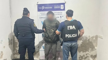 Los dos hombres detenidos quedaron imputados por el homicidio de David Omar Oliva Contreras (Gentileza)