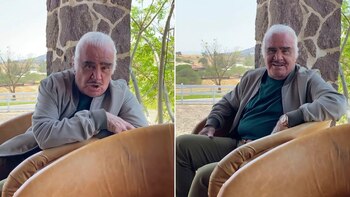 Vicente Fernández reapareció tras el