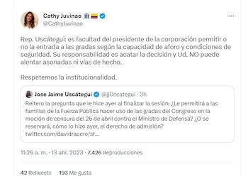 Reacciones al intento de asonada