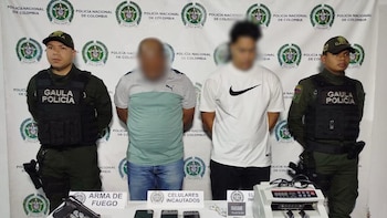 Tres caleños fueron a concretar