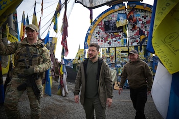 El presidente ucraniano Volodymyr Zelenskiy