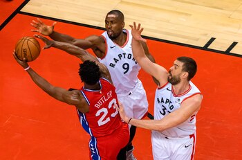 En la imagen, los jugadores