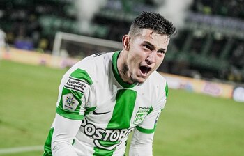 Jader Gentil recibió roja en el juego ante el Tolima