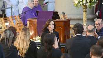 La llegada de Victoria Villarruel