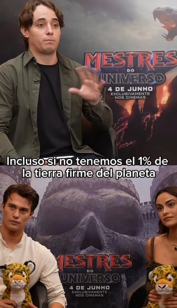 El inesperado momento que ilusionó a Colombia: estrellas de ‘Amos del Universo’ quieren filmar una nueva película en el país - crédito @martinlondonob/IG