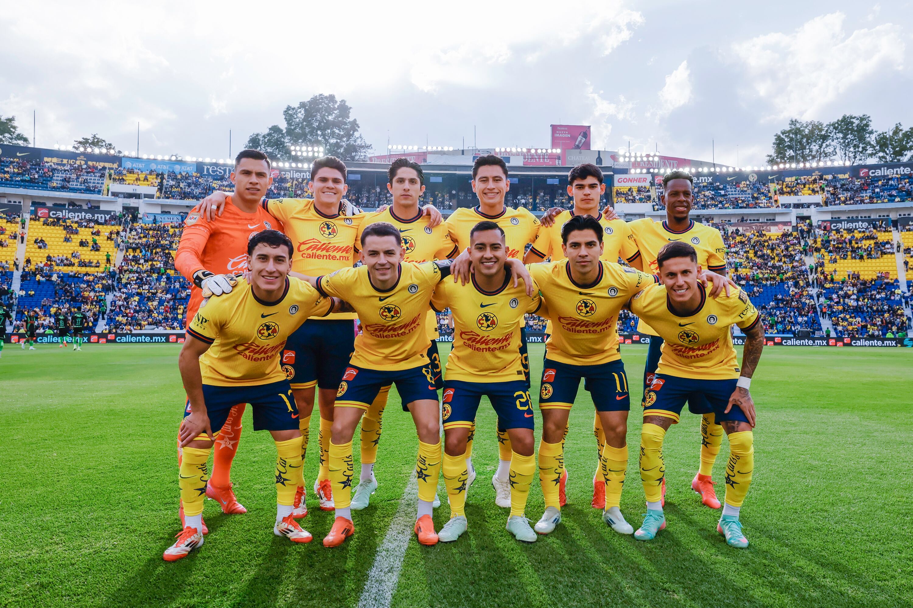 El partido entre las Águilas y los Bravos ha comenzado (@ClubAmerica)