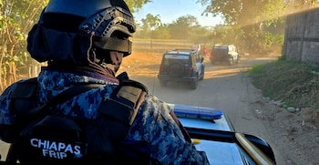 Los migrantes resguardados en Chiapas