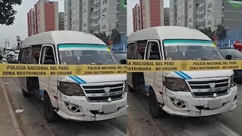 Un chofer murió por disparos tras ser interceptado por sujetos en motocicleta, el ataque ocurrió cerca del cruce con Santa Rosa y la policía| Foto: Prensa Chalaca
