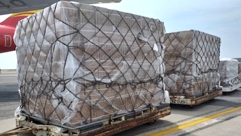 Quinto vuelo humanitario llevará 18 toneladas de ayuda desde Colombia hacia Venezuela