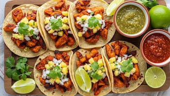 Tacos de pollo al pastor: receta fácil y llena de sabor para disfrutar en casa