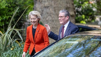 Starmer y Von der Leyen