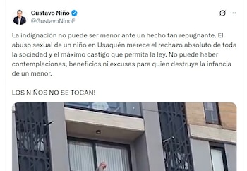El exviceministro Gustavo Niño pidió el máximo castigo posible y rechazó cualquier contemplación - crédito @GustavoNinoF/X