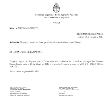 La extensión de las sesiones