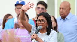 Delcy Rodríguez monta su propia campaña ante el impacto que generó el regreso de María Corina Machado