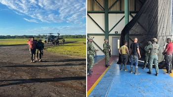 Capturada alias La Morocha - crédito Ejército Nacional de Colombia