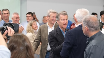 (AM) Feijóo critica que haya partidos "con decisión" en el Gobierno que quieren que pierda España: "Vamos a ganarles"