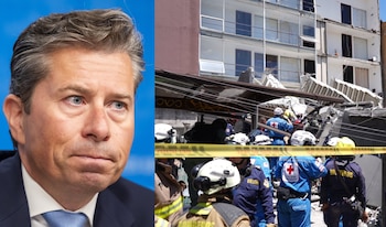 Subsecretario general de Asuntos Humanitarios de la ONU conversó con Omar Bula, canciller de Colombia, sobre entrega de aportes tras el terremoto - crédito EFE/Europa Press