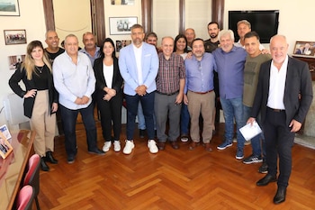 Los directivos de Platense en