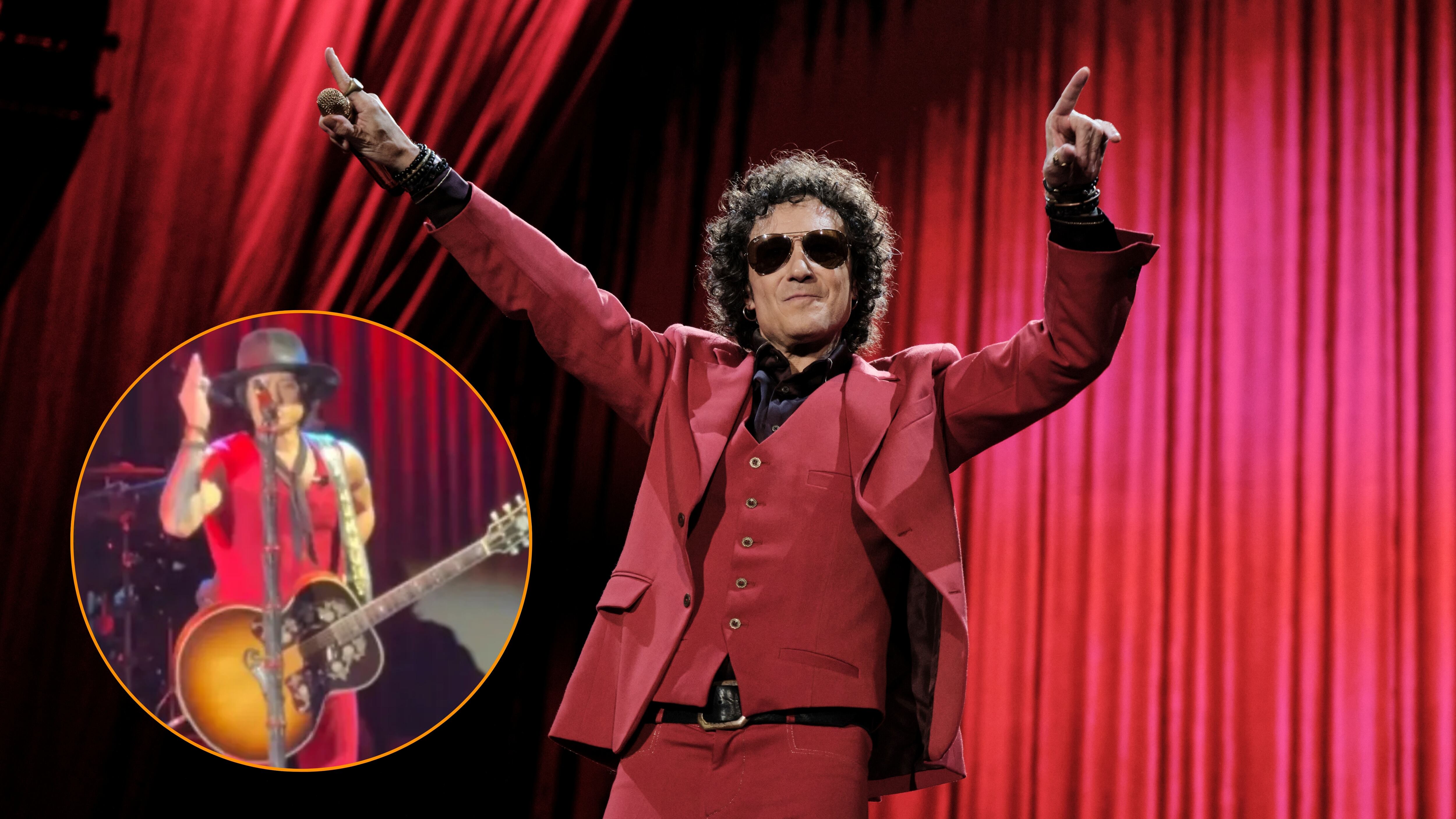 Enrique Bunbury en su gira 'Huracán Ambulante'.