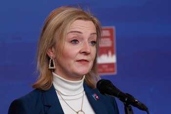 Elisabeth Truss, en una imagen