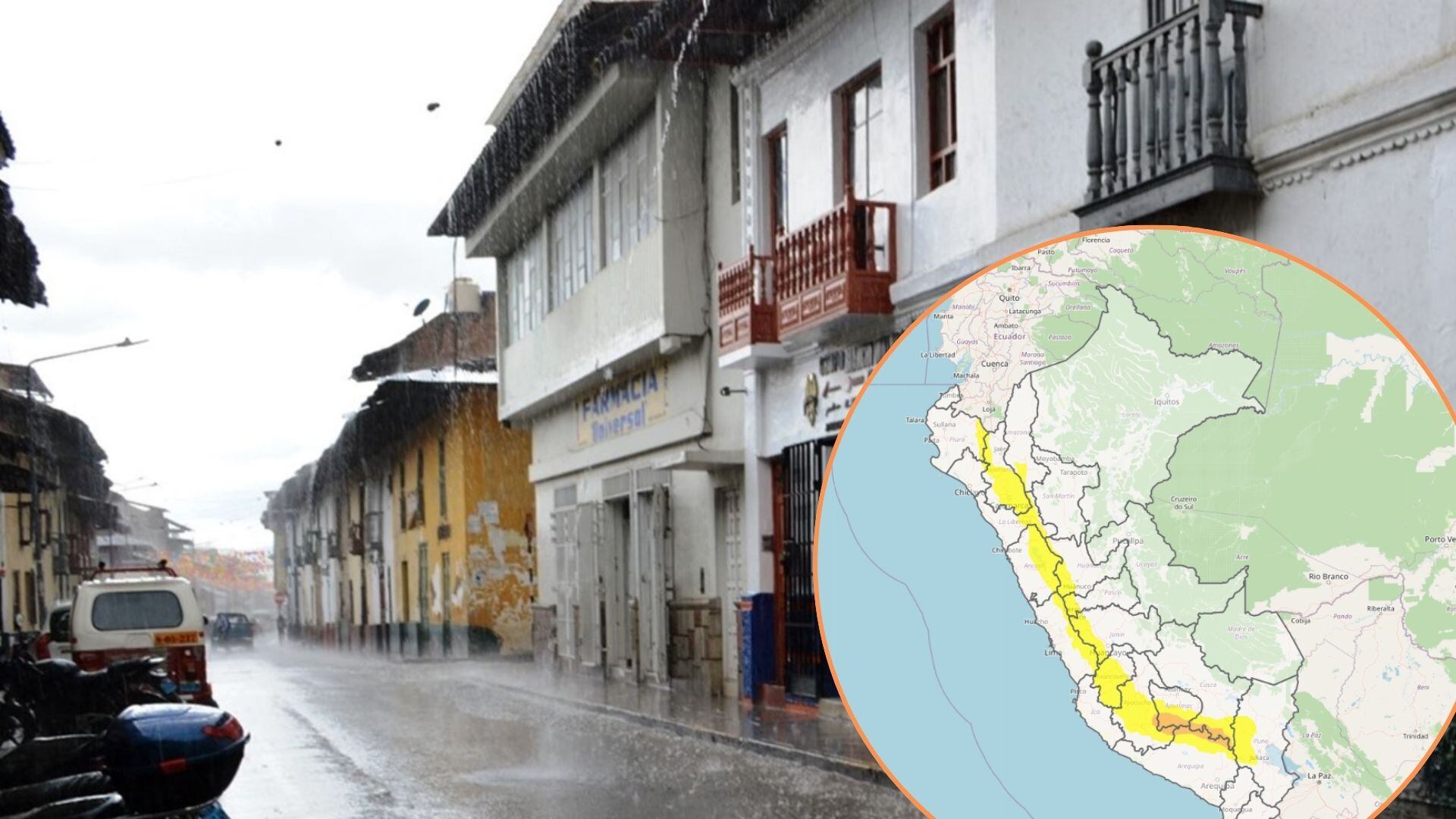 Bajas temperaturas en la sierra. (Composición: Infobae Perú)