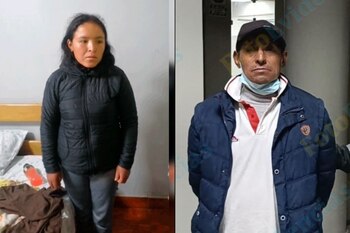 Elvira Salvatierra Contreras y su pareja fueron capturados por la Policía Nacional en Lima