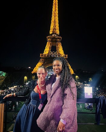 Celebridades en los juegos olimpicos