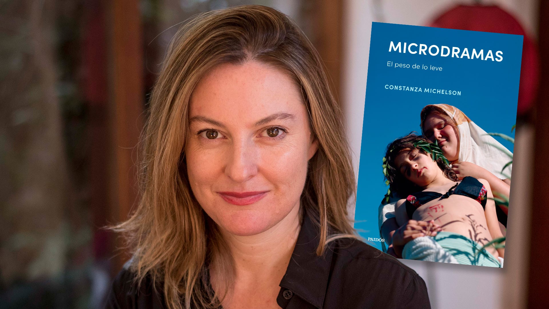 La escritora Constanza Michelson presenta su libro titulado Microdramas, el peso de lo leve.