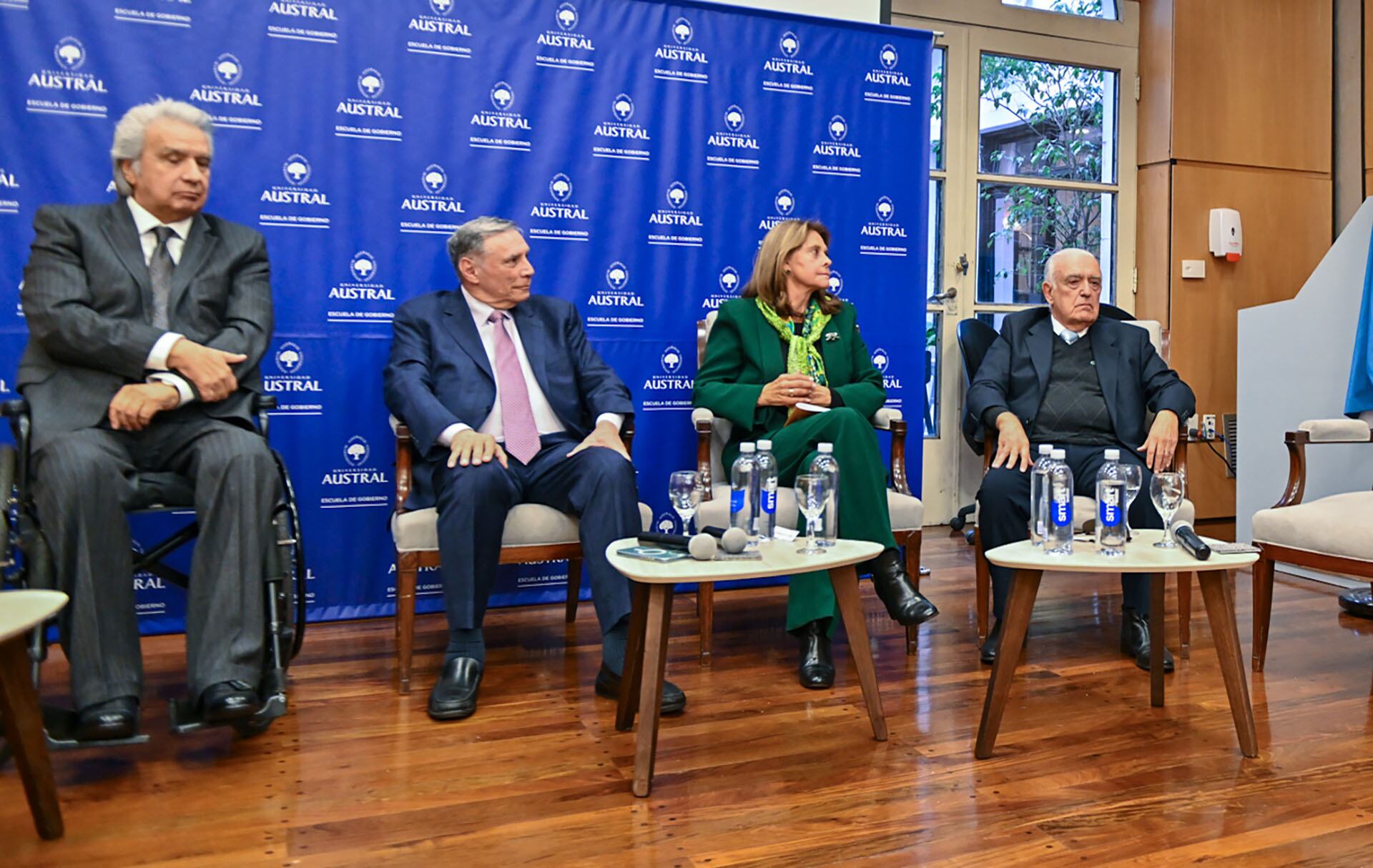 Líderes de América Latina analizaron la actualidad política de la región en un encuentro de la InterAmerican Institute for Democracy