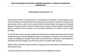 Ambas delegaciones, tanto la del