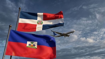 República Dominicana y Haití acuerdan reanudar los vuelos comerciales en mayo tras dos años de suspensión por la crisis de seguridad. (Cortesía: Gemini)