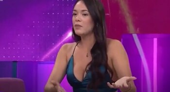 Jazmín Pinedo habló del beso