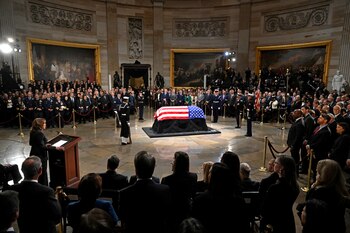 La vicepresidente estadounidense Kamala Harris