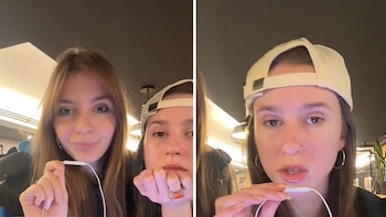 Las chicas, que comparten sus