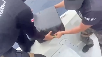 Guardacostas de Costa Rica recuperan 71 kilos de cocaína tras operativo coordinado con Estados Unidos, Colombia y Panamá