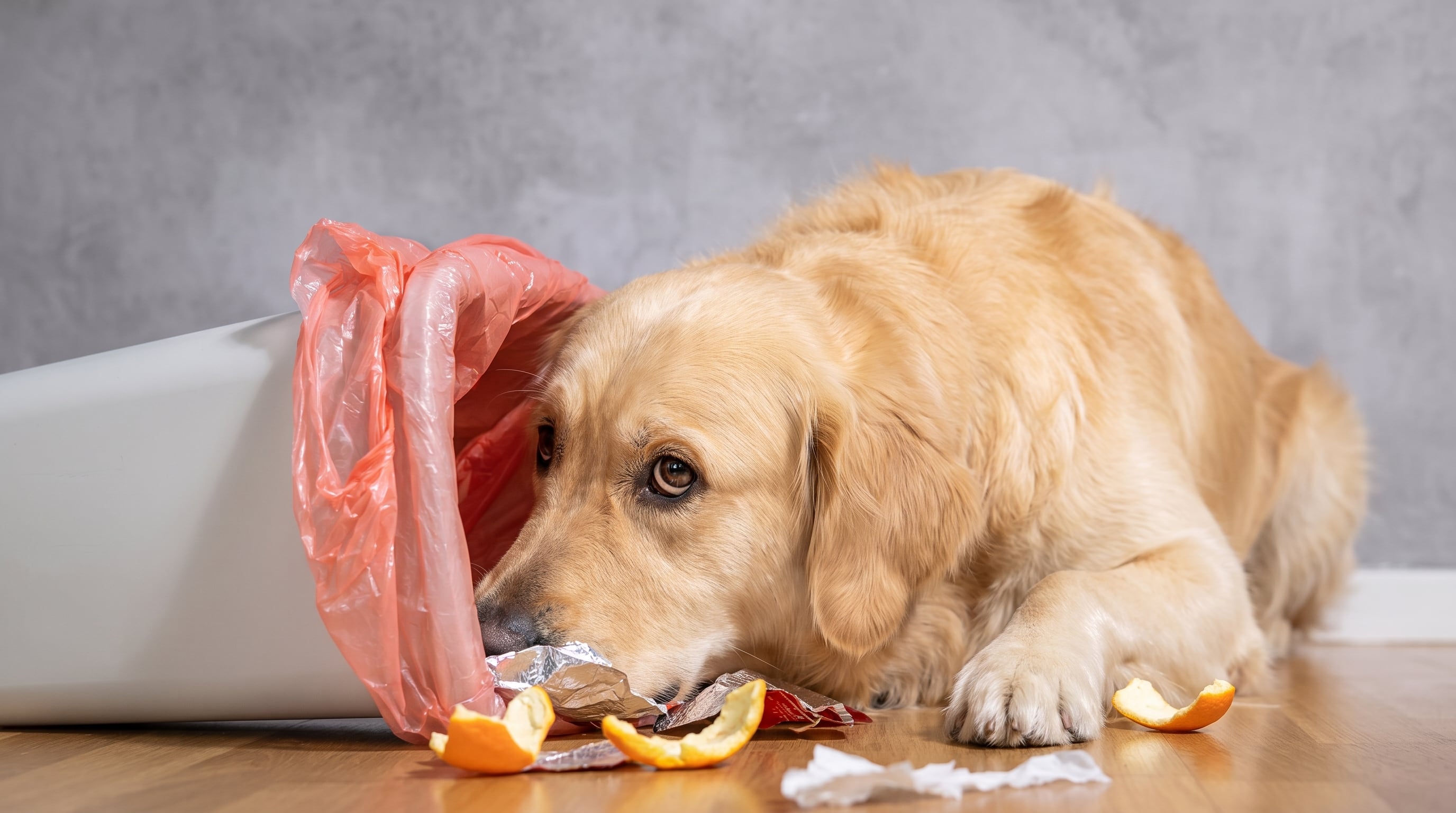 Vómitos, diarrea y pancreatitis: la advertencia veterinaria sobre perros que comen restos de la basura