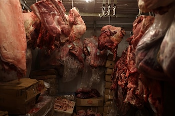 Las ventas de carne bovina refrigerada y congelada alcanzaron 164.100 toneladas entre enero y marzo, con aumentos en todos los principales destinos. REUTERS/Pilar Olivares