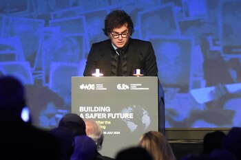 Javier Milei en el Congreso