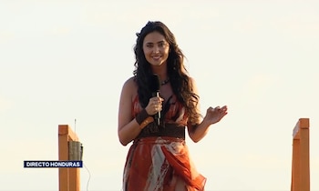 María Lamela en Cayos Conchinos